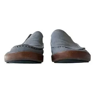 OluKai Puhalu Grey Canvas Slip Ons | 10 MENS OluKai | Shoes | Olukai Puhalu Grey Canvas Slip Ons Mens  main image 3